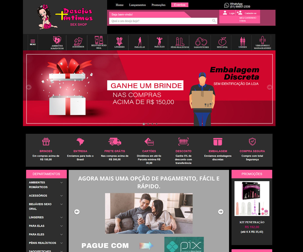 Design de Loja Virtual - Agora  GRTIS - Lojas Virtuais BR