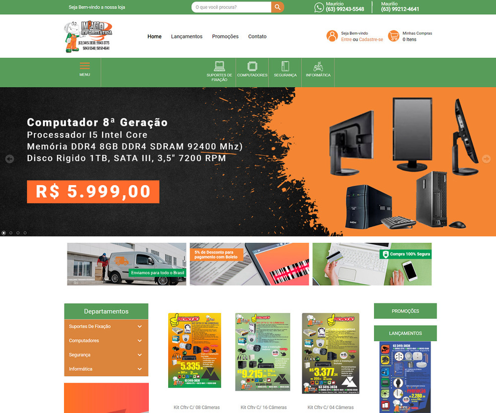 Design de Loja Virtual - Agora  GRTIS - Lojas Virtuais BR