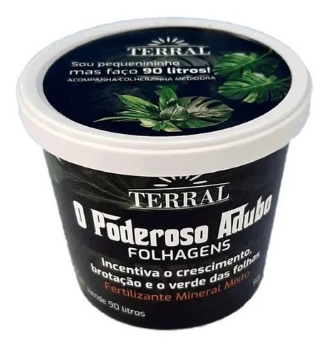 Adubo Fertilizante Poderoso Folhagens Para Plantas Rende 90l